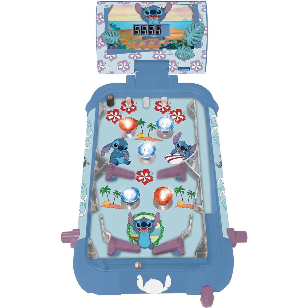 disney stitch electronic tabletop pinball game
