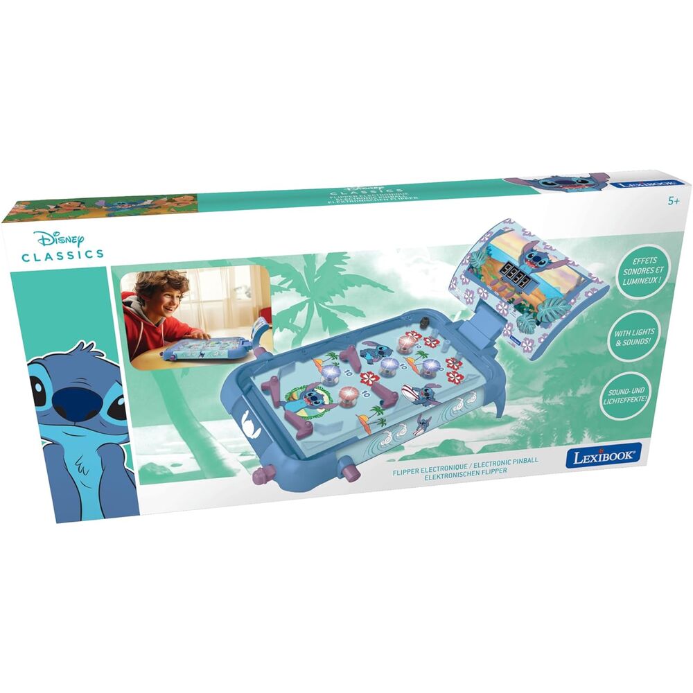 Jeu de flipper électronique Disney Stitch