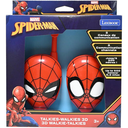 Walkie Talkie 3D Spiderman Marvel