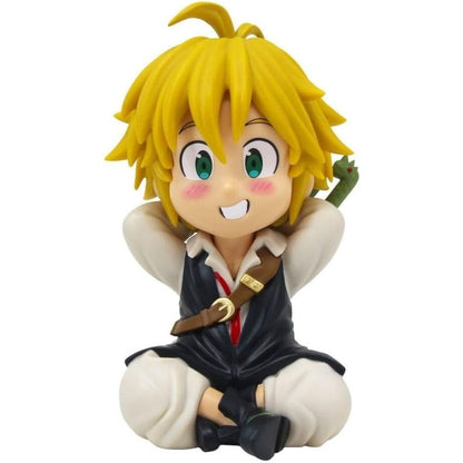 meliodas the seven deadly sins piggy bank figure 14cm