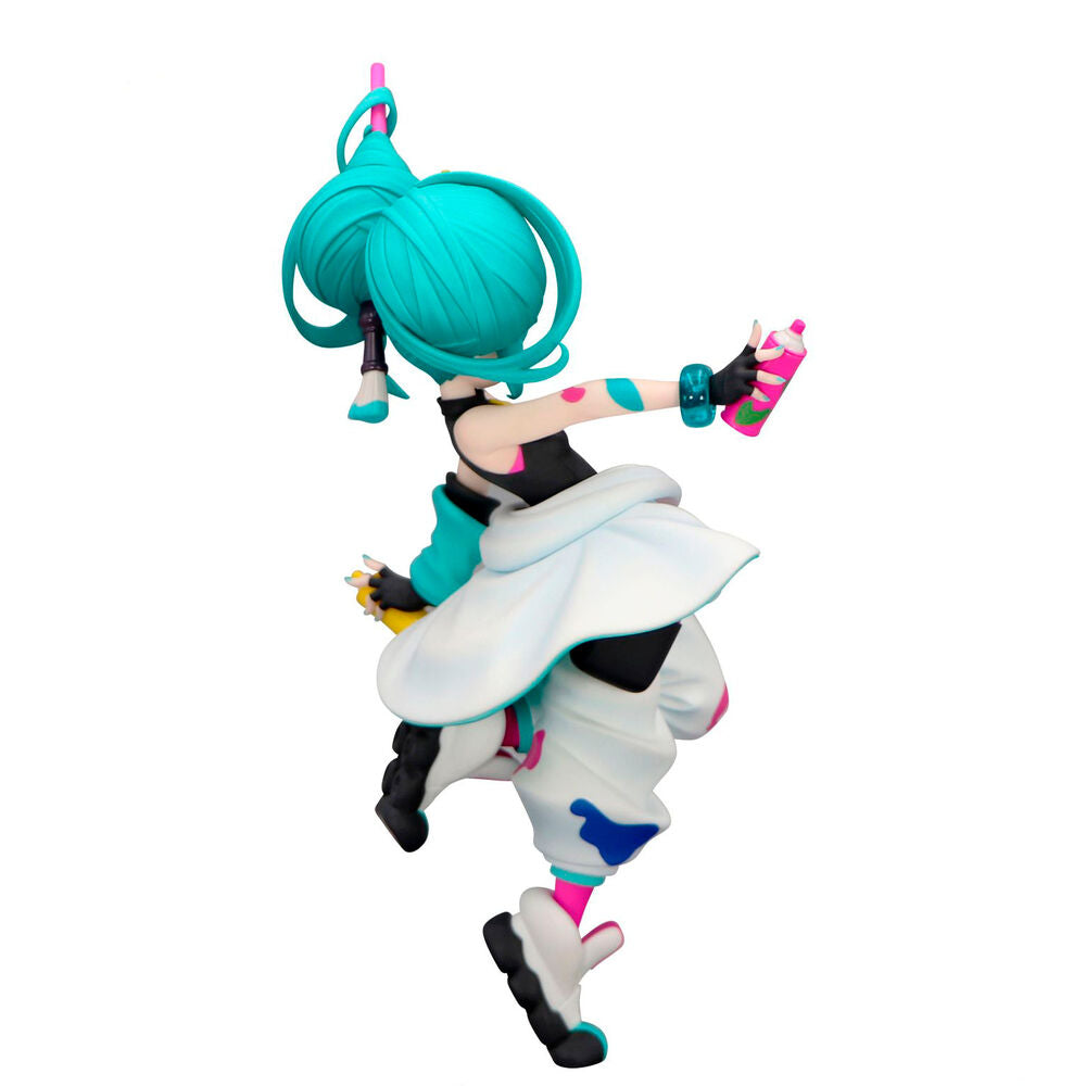 Hatsune Miku Paint Girl Trio Try It Figure Hatsune Miku 19cm