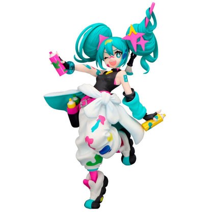 Hatsune Miku Paint Girl Trio Try It Figure Hatsune Miku 19cm