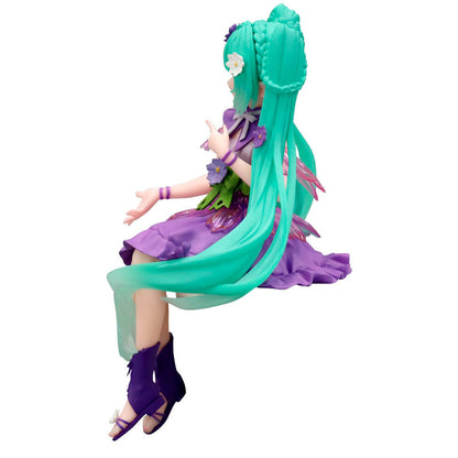 Hatsune Miku Flower Fairy Cosmos Lila Figur Nudelstopper 14cm