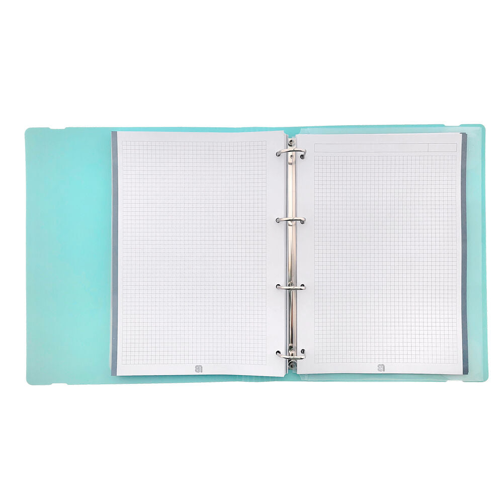 Bubble Tea Capybara Ring Binder