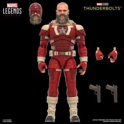 Blister 2 figures Yelena Belova & Red Guardian Thunderbolts Marvel Legends 15cm