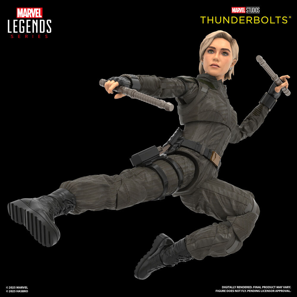 Blister 2 figures Yelena Belova & Red Guardian Thunderbolts Marvel Legends 15cm