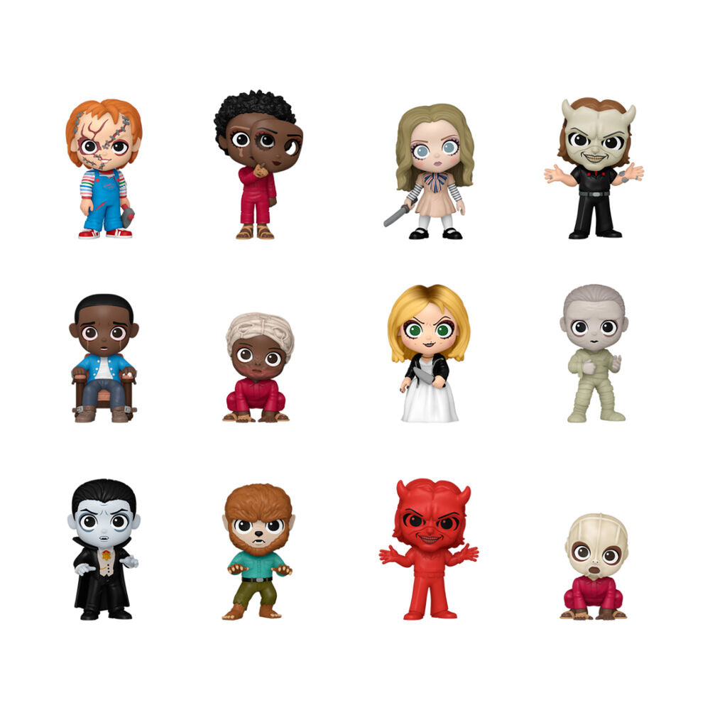 Surtido de minifiguras misteriosas de terror de Universal
