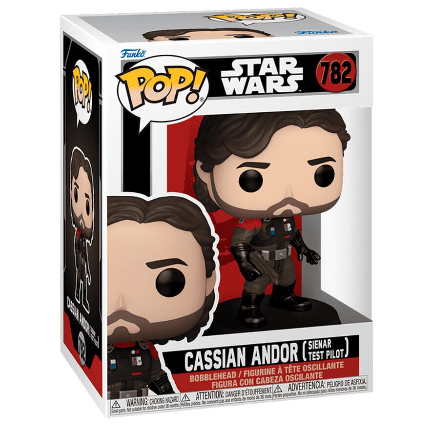 POP Figure Star Wars Cassian Andor Sienar Test Pilot 51 Chase