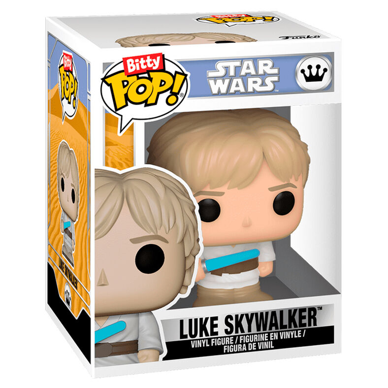 Action figure Bitty Pop Ride di Star Wars: Luke Skywalker e Speeder