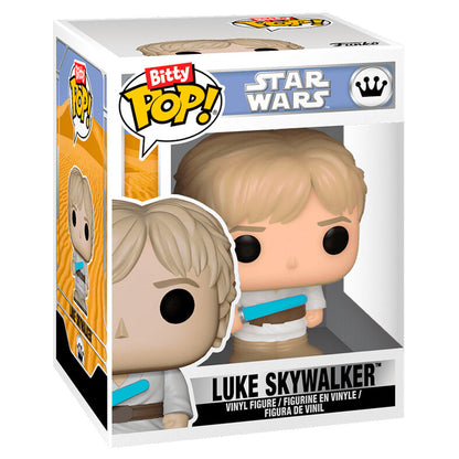 Action figure Bitty Pop Ride di Star Wars: Luke Skywalker e Speeder