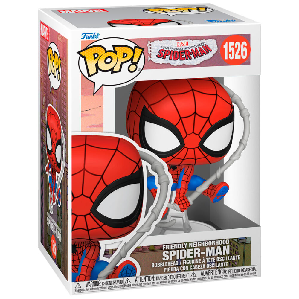 Figura POP de Spiderman de Marvel Spiderman