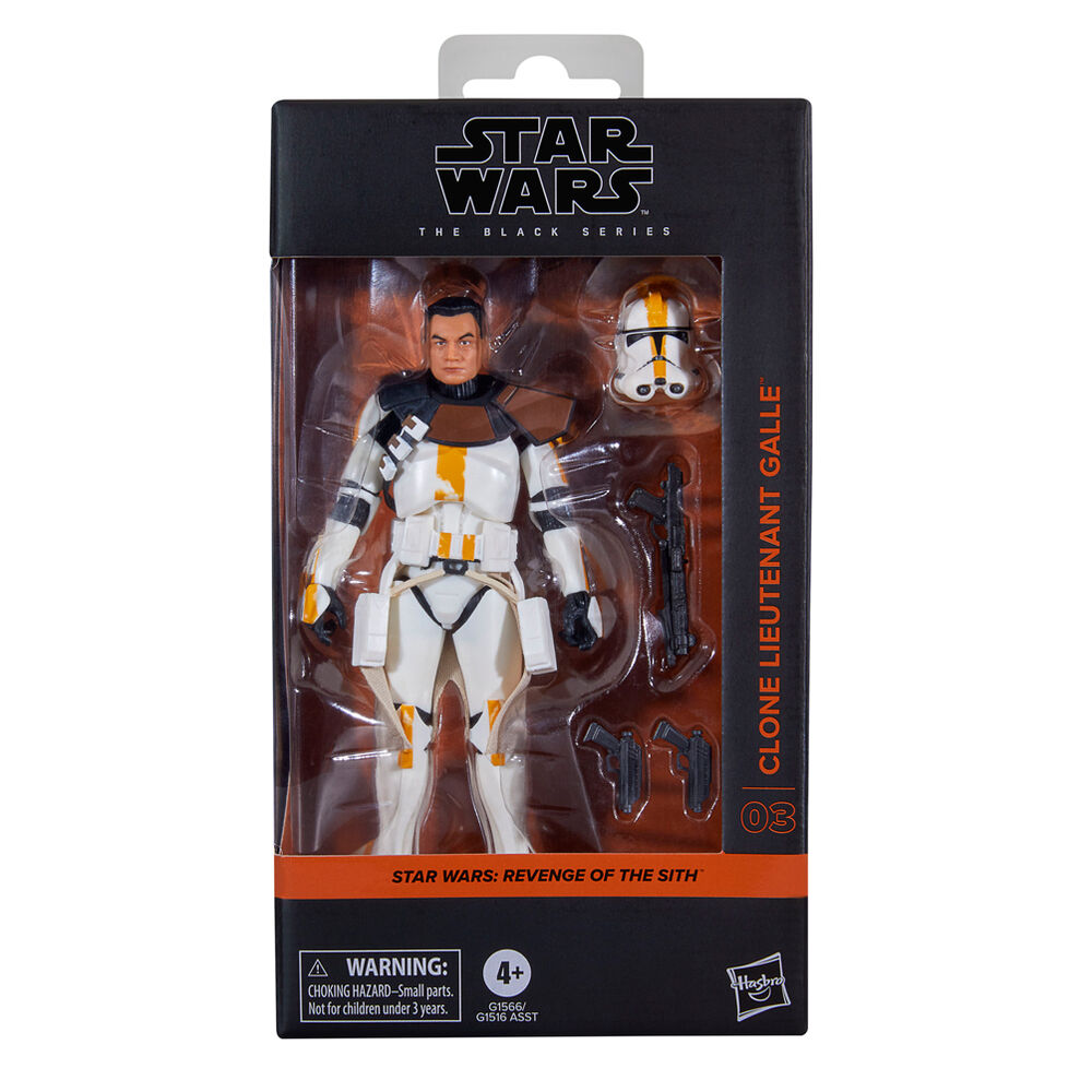 Figurka klon porucznik Galle Zemsta Sithów Gwiezdne Wojny 15 cm