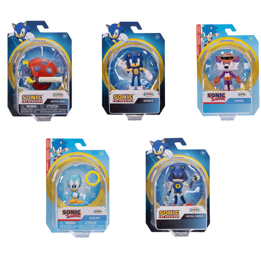 sonic the hedgehog wave 18 figure 6cm assorted