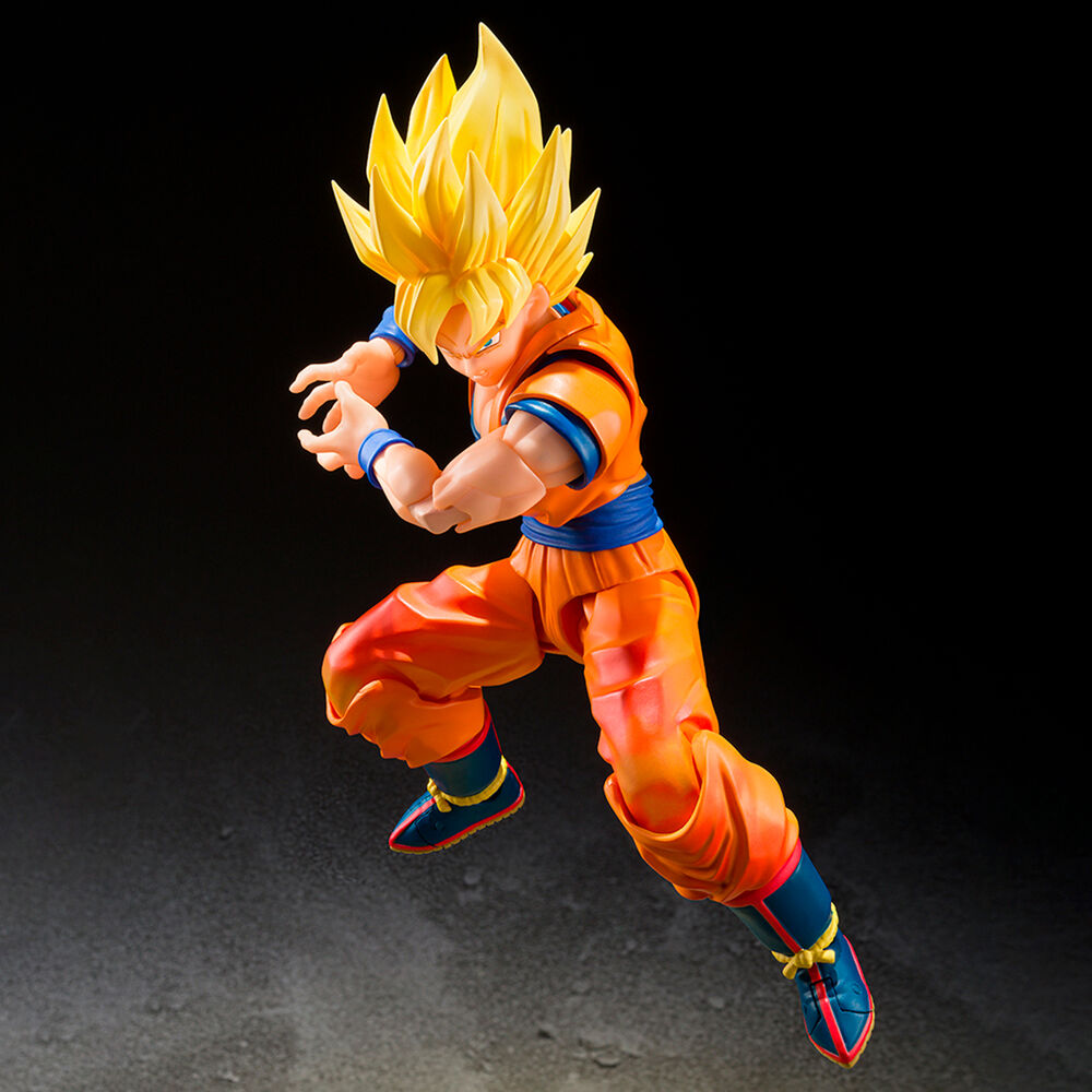 figure sh figuarts super saiyan son goku the games begin dragon ball z 145cm