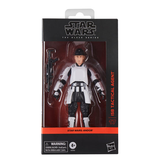 Action figure ISB Tactical Agent Andor Star Wars 15cm