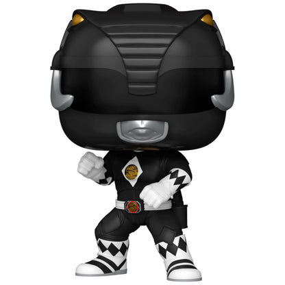 pop figure mighty morphin power rangers black ranger