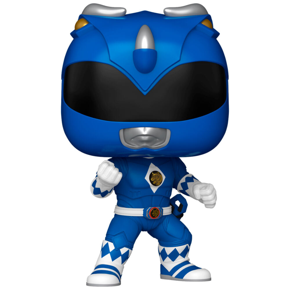 pop figure mighty morphin power rangers blue ranger