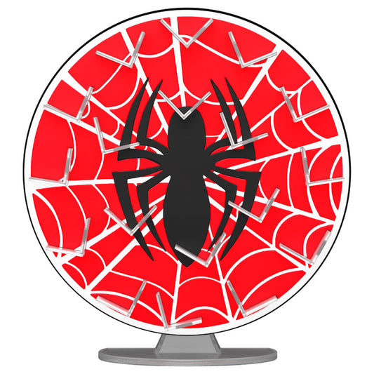 bitty pop marvel spider man web display