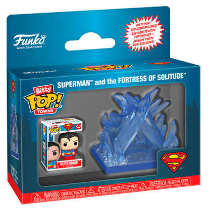 Bitty POP Town DC Comics Superman Fortress of Solitude Figure