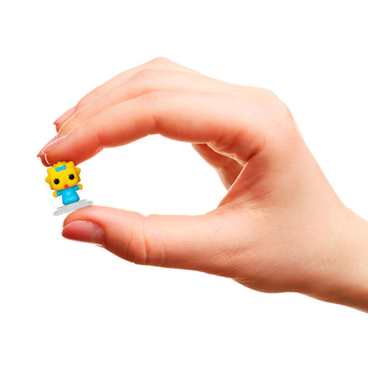 Confezione blister da 4 personaggi Bitty POP dei Simpson Maggie