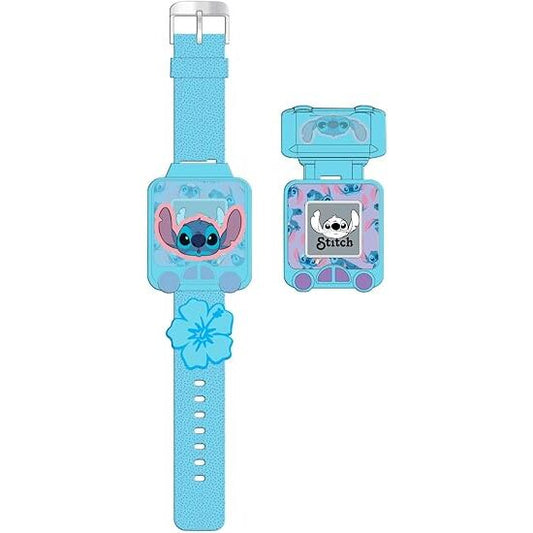 Relógio digital educativo com jogos Stitch Disney