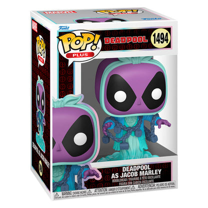 POP Plus Marvel Deadpool figure Deadpool as Jacob Marley