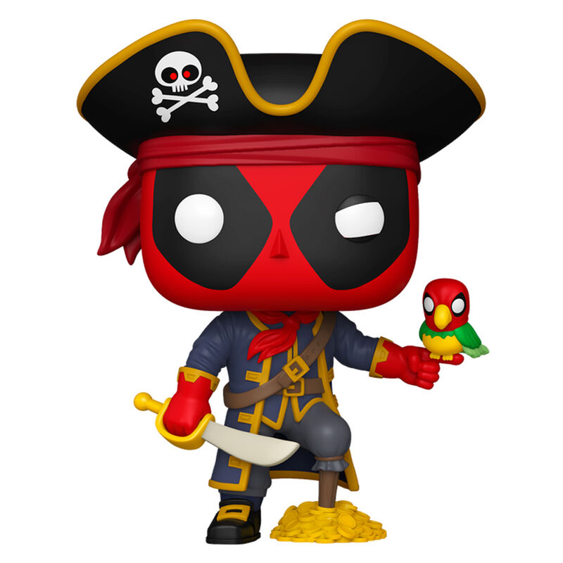 pop plus marvel deadpool figure  deadpool as long john silver