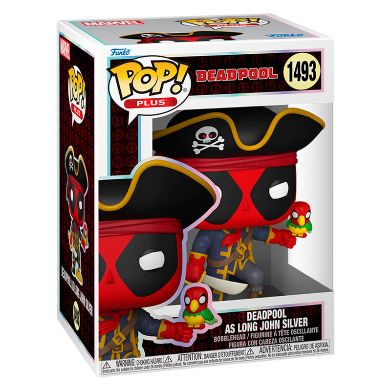 POP Plus Marvel Deadpool figure Deadpool as Long John Silver