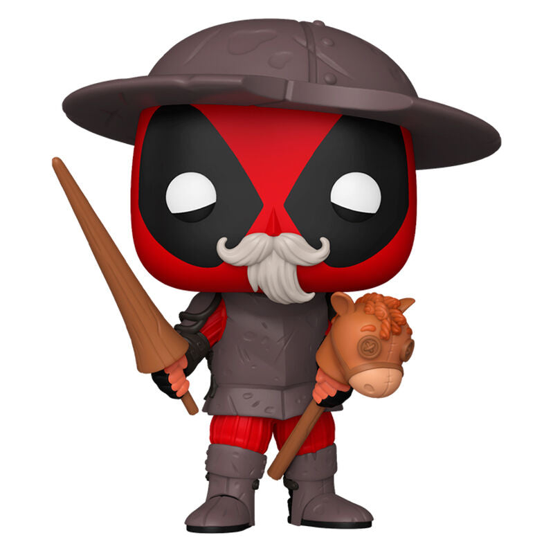 pop plus marvel deadpool figure  deadpool as don quixote