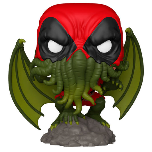 pop plus marvel deadpool figure  deadpool as cthulhu