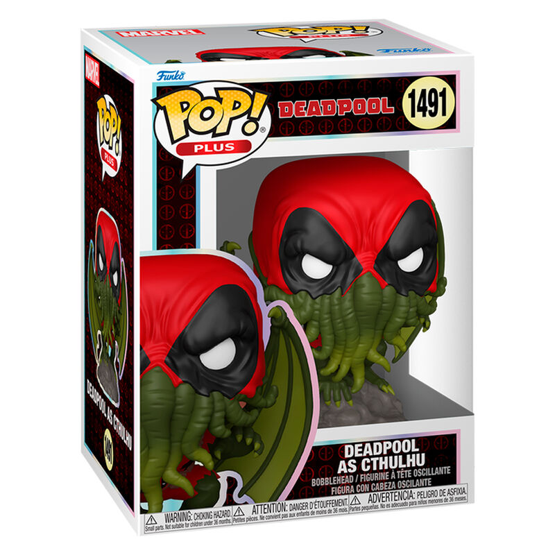 POP Plus Marvel Deadpool figure Deadpool as Cthulhu