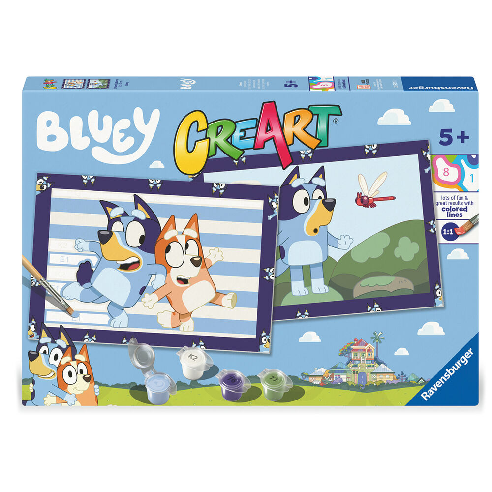 creart bluey paint kit