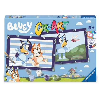 creart bluey paint kit
