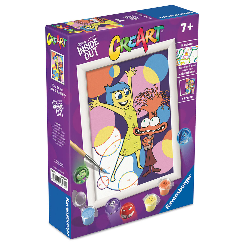 Kit de peinture CreArt Disney Pixar Vice Versa