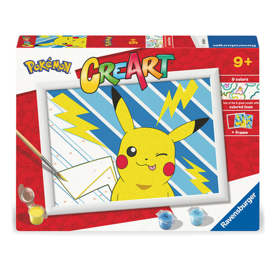 creart pikachu pokemon painting kit