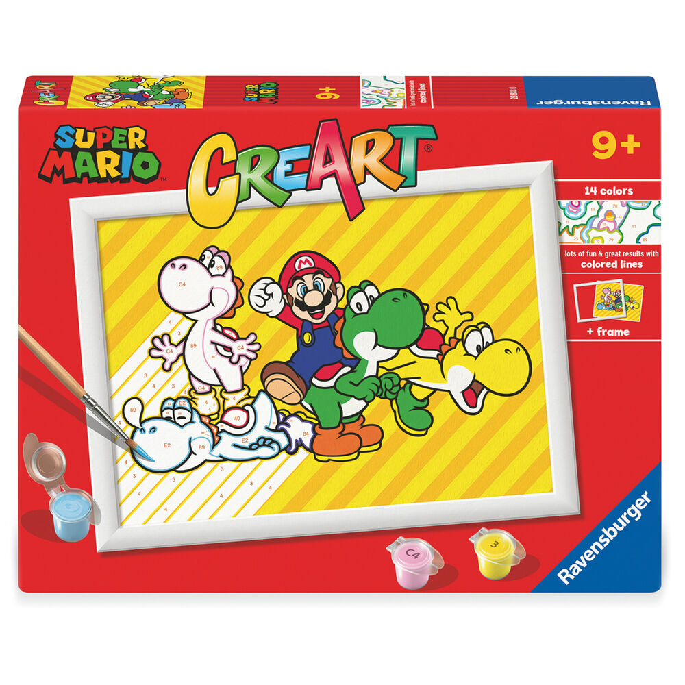 creart super mario bros painting kit