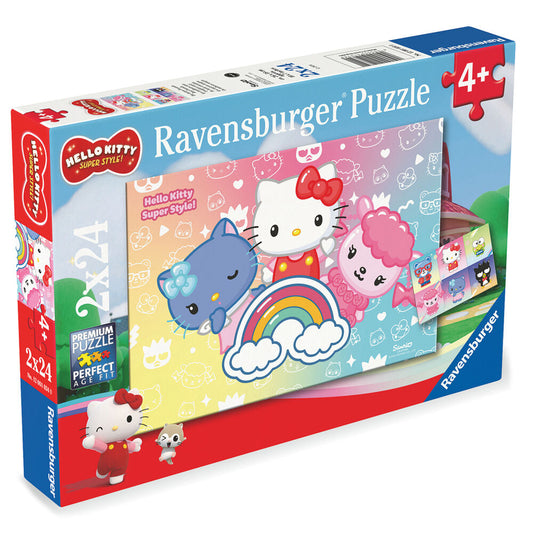 Hello Kitty Puzzle 2x24pcs