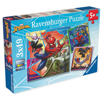 Spiderman Marvel Puzzle 3x49 teilig