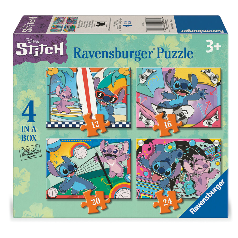 Puzzle Stitch Disney 12 16 20 24 pezzi