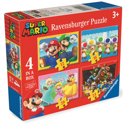 Puzzle Super Mario Bros 12 16 20 24 szt