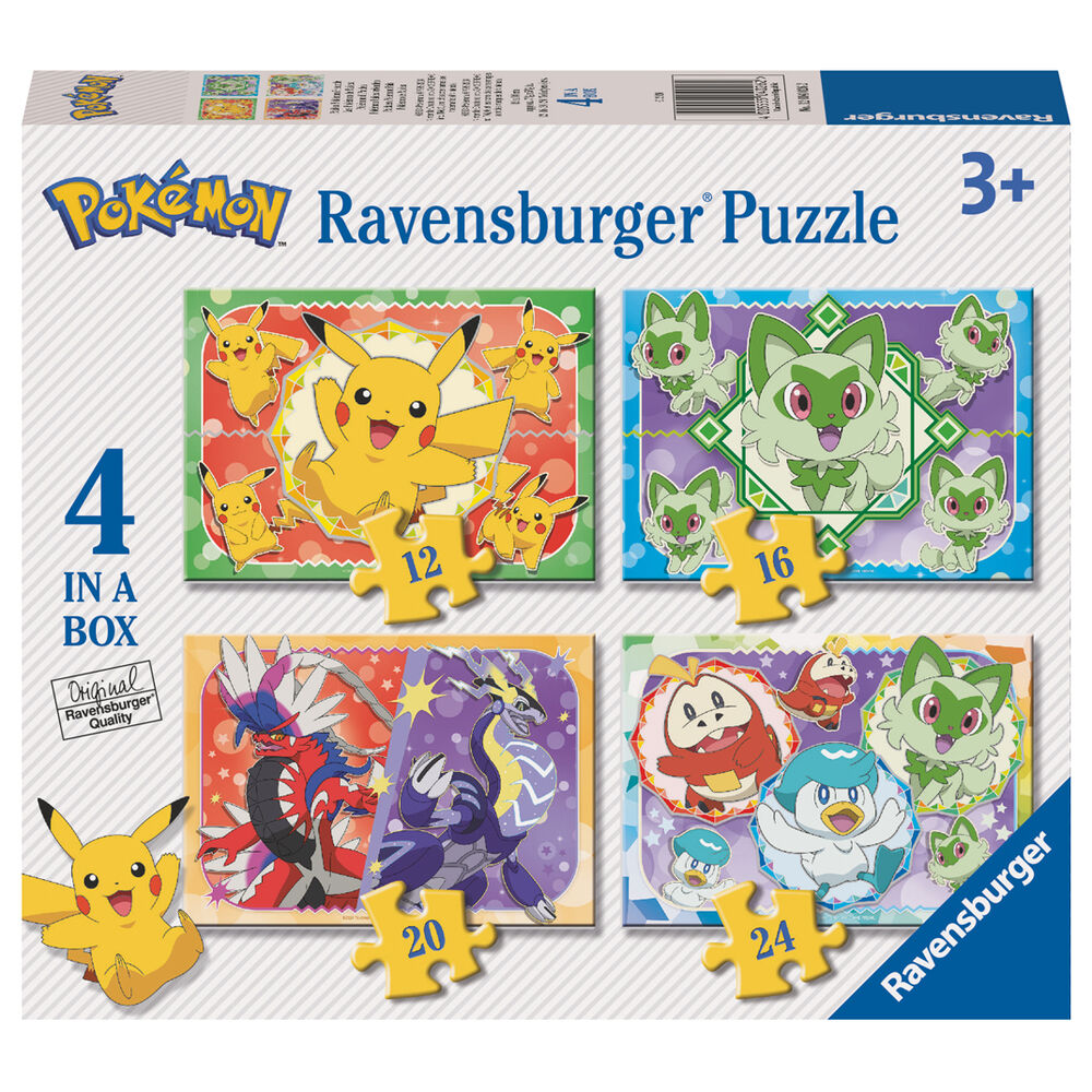 pokemon puzzle 12 16 20 24pcs