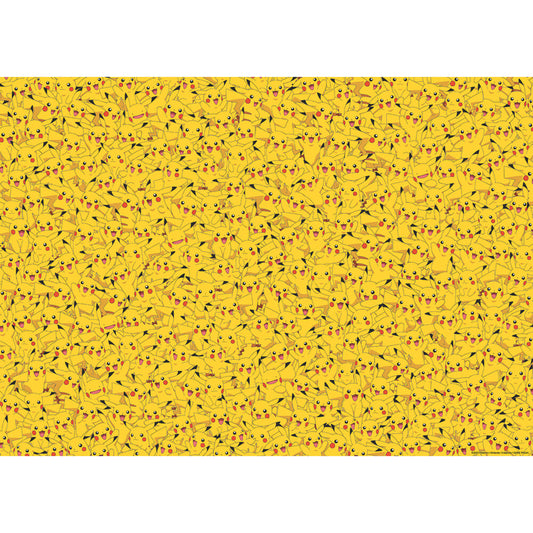 Quebra cabeça Pikachu Pokémon de 1000 peças