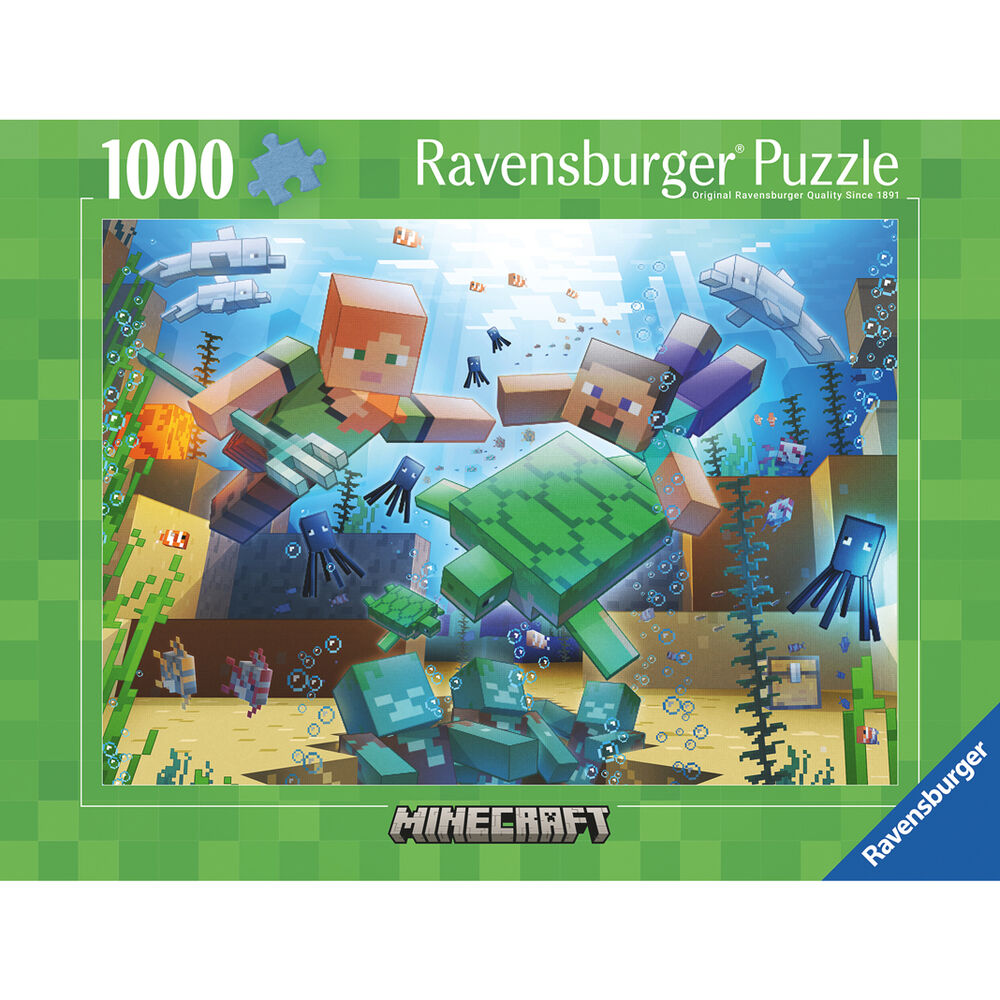 minecraft puzzle 1000pcs