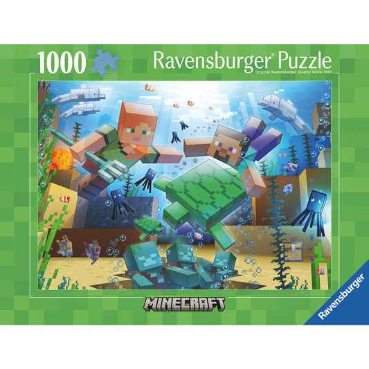 minecraft puzzle 1000pcs