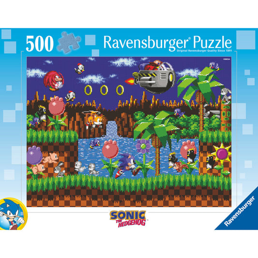 puzzle sonic the hedgehog 500 pieces