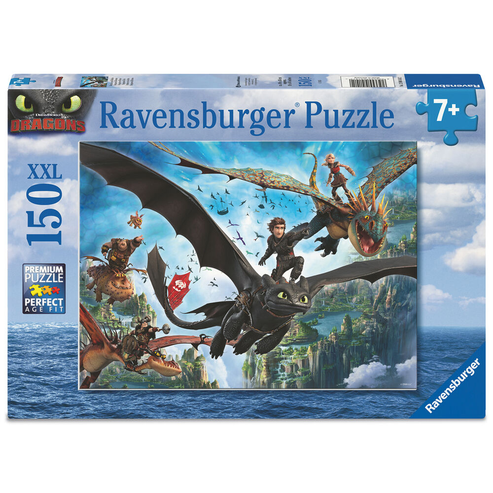 how to train your dragon 2 xxl puzzle 150pcs