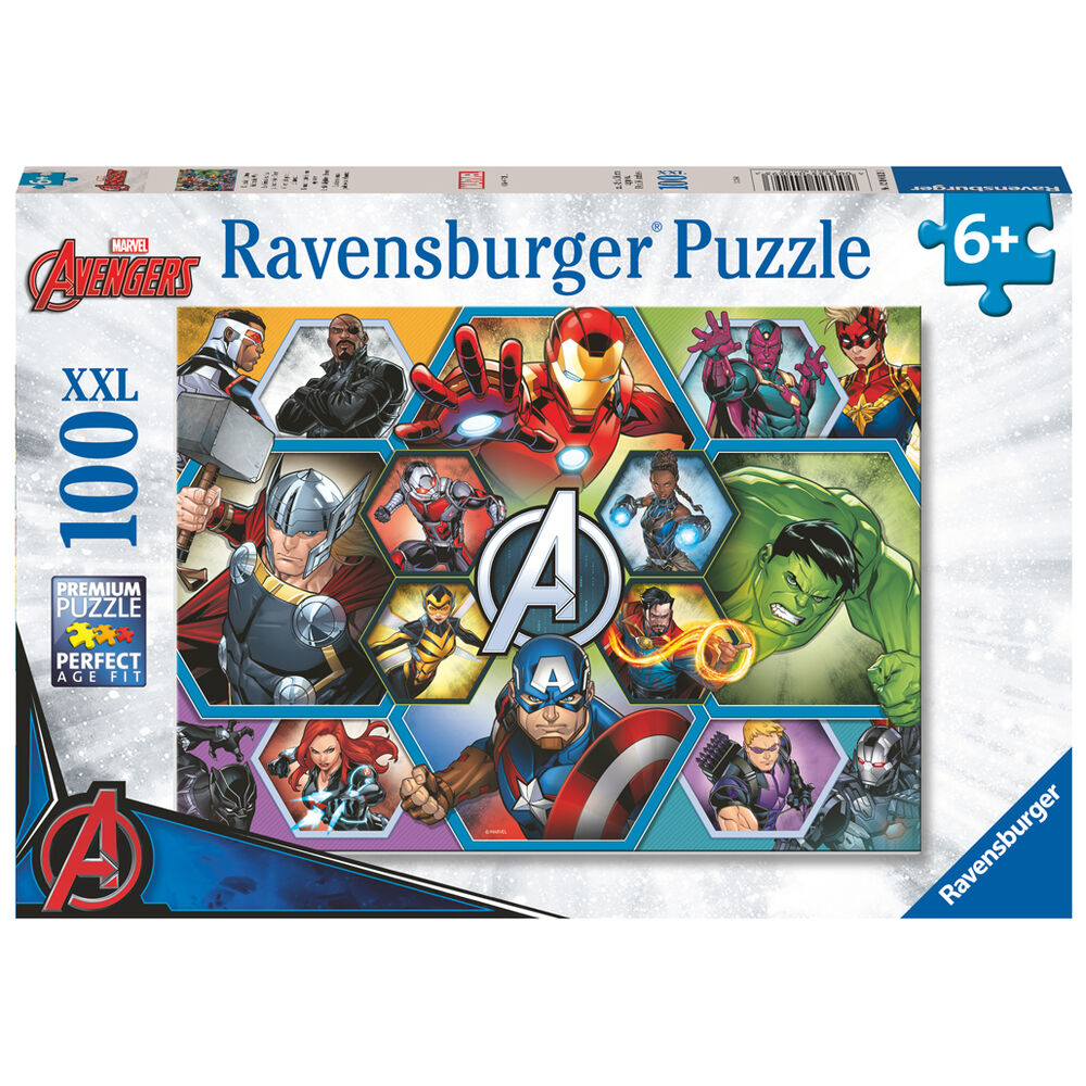 marvel xxl puzzle 100 pieces