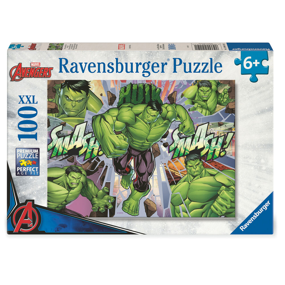 hulk marvel xxl puzzle 100 pieces