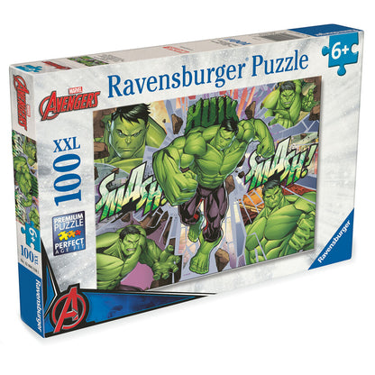 Puzzle XXL di Hulk della Marvel 100 pezzi