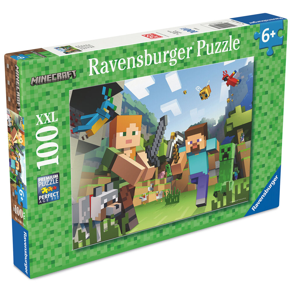 minecraft xxl puzzle 100pcs